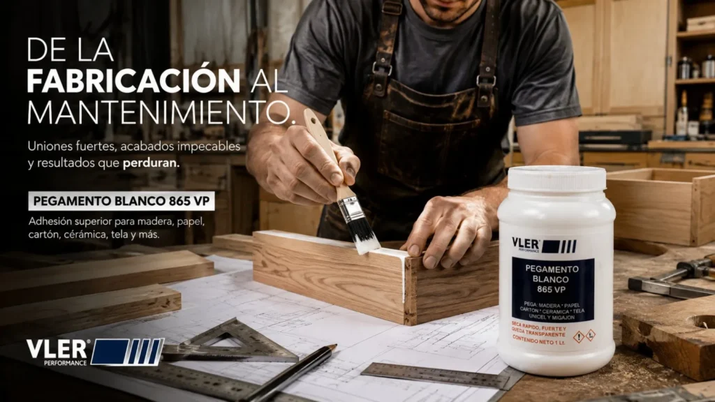 Pegamento Blanco 865 VP (1 L y 20 L) — ejemplo de uso 9