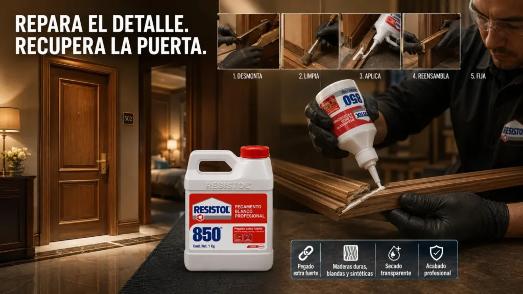 Resistol 850 Profesional - Adhesivo Blanco (250 g a 20 kg) — ejemplo de uso 3