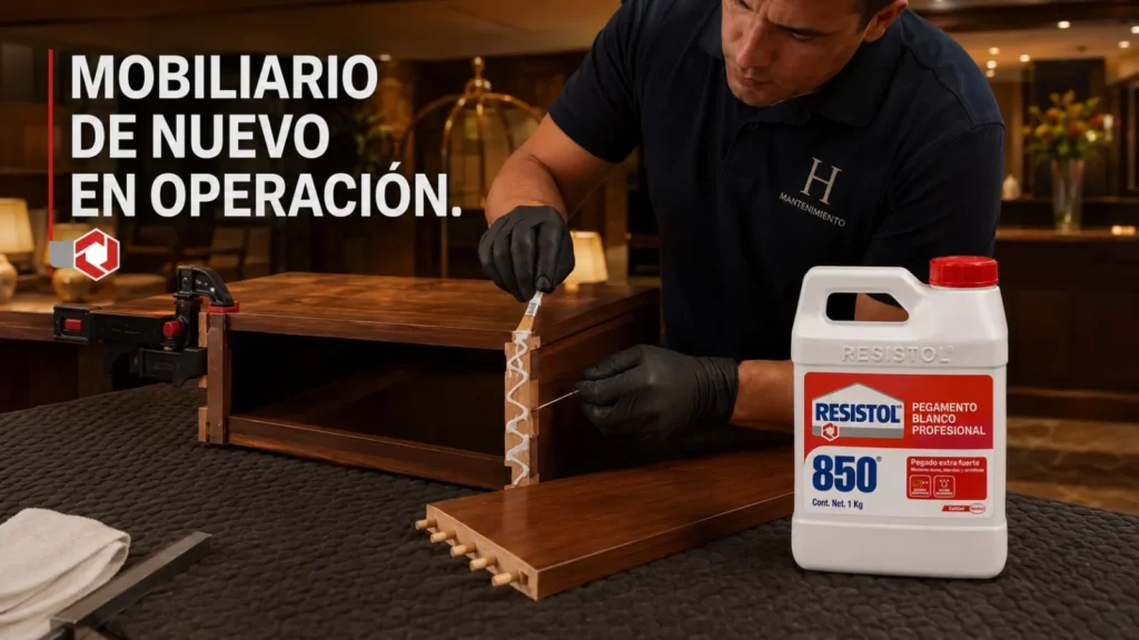 Resistol 850 Profesional - Adhesivo Blanco (250 g a 20 kg) — ejemplo de uso 5
