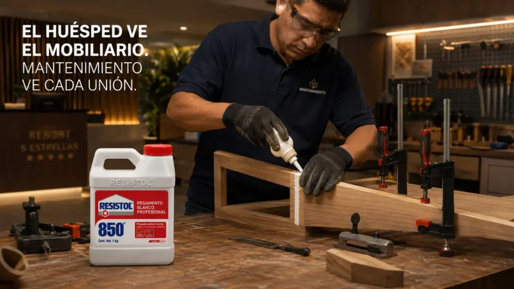Resistol 850 Profesional - Adhesivo Blanco (250 g a 20 kg) — ejemplo de uso 7
