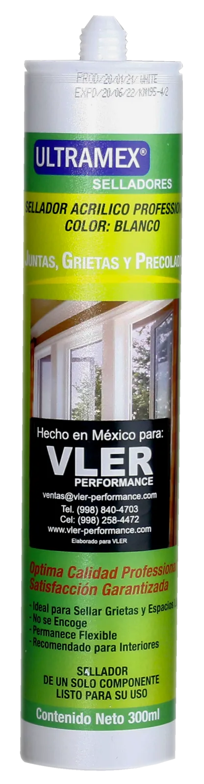Sellador Acrílico Blanco Profesional - 300 ml Sellador Acrílico Blanco Profesional - 300 ml