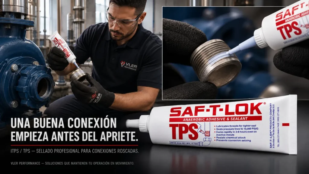 Sellador de Teflón ITPS - Sellador Anaeróbico para Roscas (50 ml y 250 ml) — ejemplo de uso 2