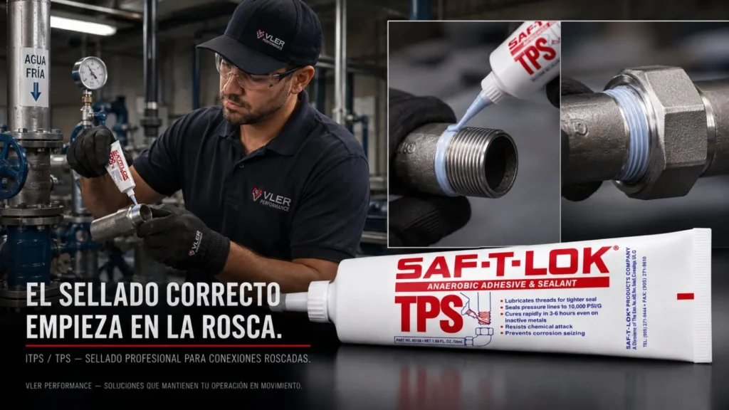 Sellador de Teflón ITPS - Sellador Anaeróbico para Roscas (50 ml y 250 ml) — ejemplo de uso 4