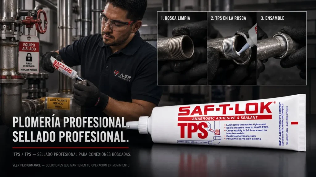 Sellador de Teflón ITPS - Sellador Anaeróbico para Roscas (50 ml y 250 ml) — ejemplo de uso 8