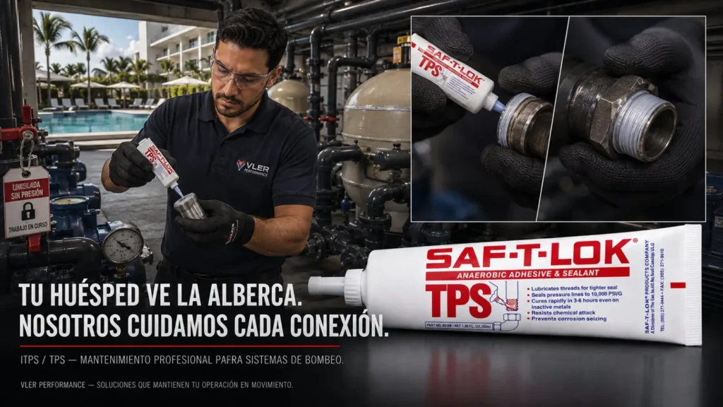 Sellador de Teflón ITPS - Sellador Anaeróbico para Roscas (50 ml y 250 ml) — ejemplo de uso 9