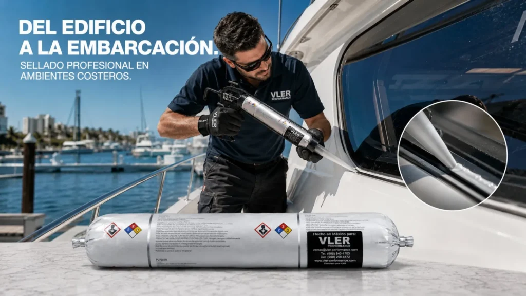 Sellador de Uretano PU700 - Salchicha 600 ml — ejemplo de uso 13