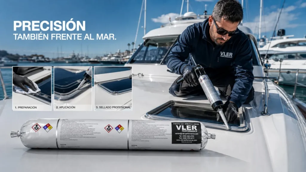 Sellador de Uretano PU700 - Salchicha 600 ml — ejemplo de uso 14