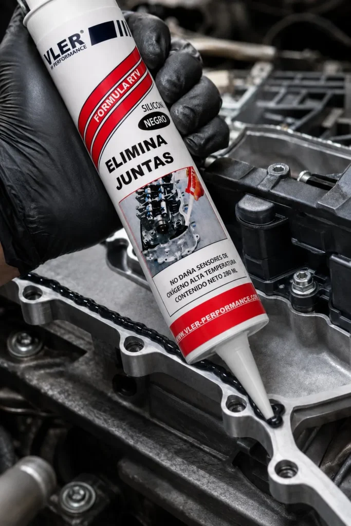 Silicón RTV Negro de Alta Temperatura (300 ml) — ejemplo de uso 10