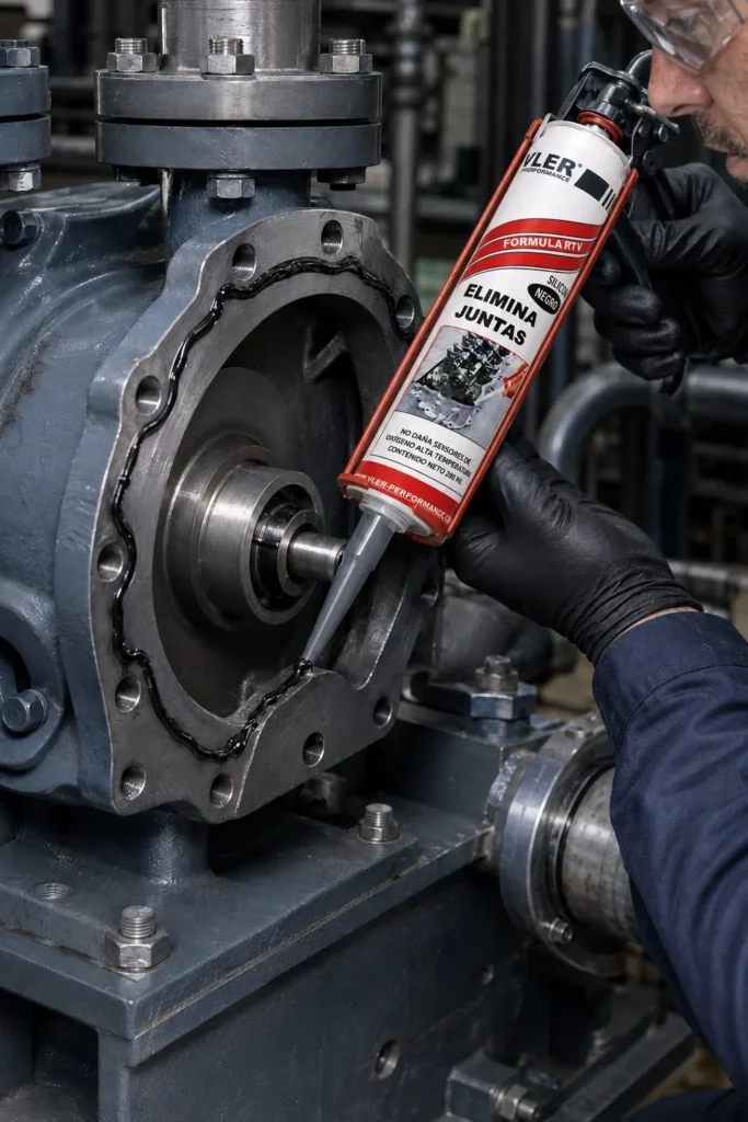 Silicón RTV Negro de Alta Temperatura (300 ml) — ejemplo de uso 12