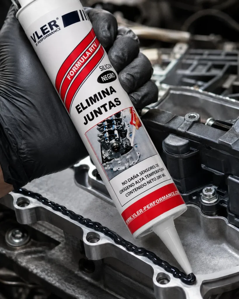 Silicón RTV Negro de Alta Temperatura (300 ml) — ejemplo de uso 2