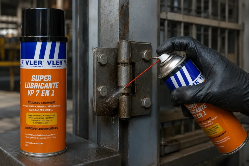 Super Lubricante VP 7 en 1 (Aerosol 454 ml) — ejemplo de uso 2