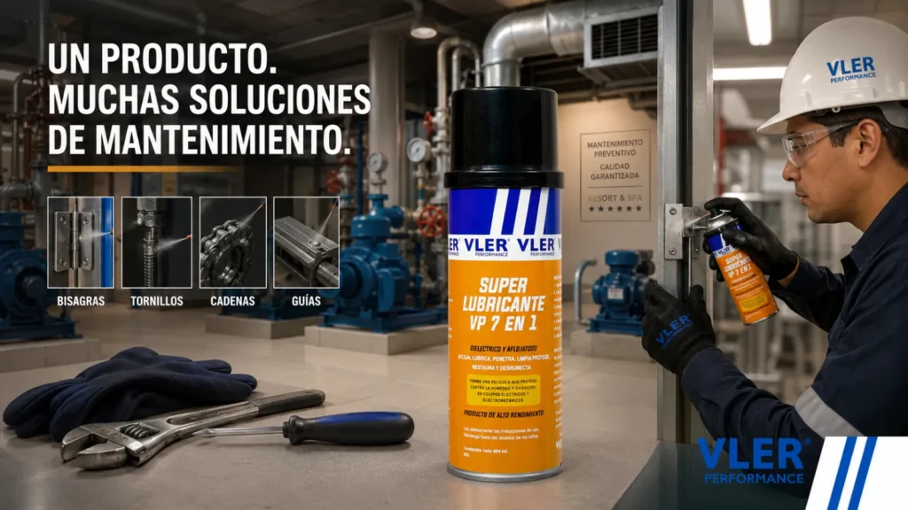 Super Lubricante VP 7 en 1 (Aerosol 454 ml) — ejemplo de uso 8