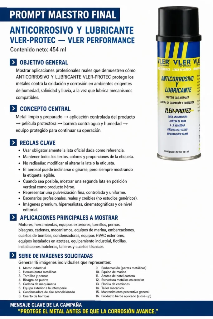 VLER Protec - Anticorrosivo y Lubricante Protector (454 ml) — ejemplo de uso 9
