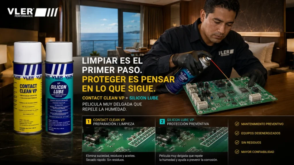 VP Silicon Lube - Lubricante de Silicón y Tropicalizador (454 ml) — ejemplo de uso 1