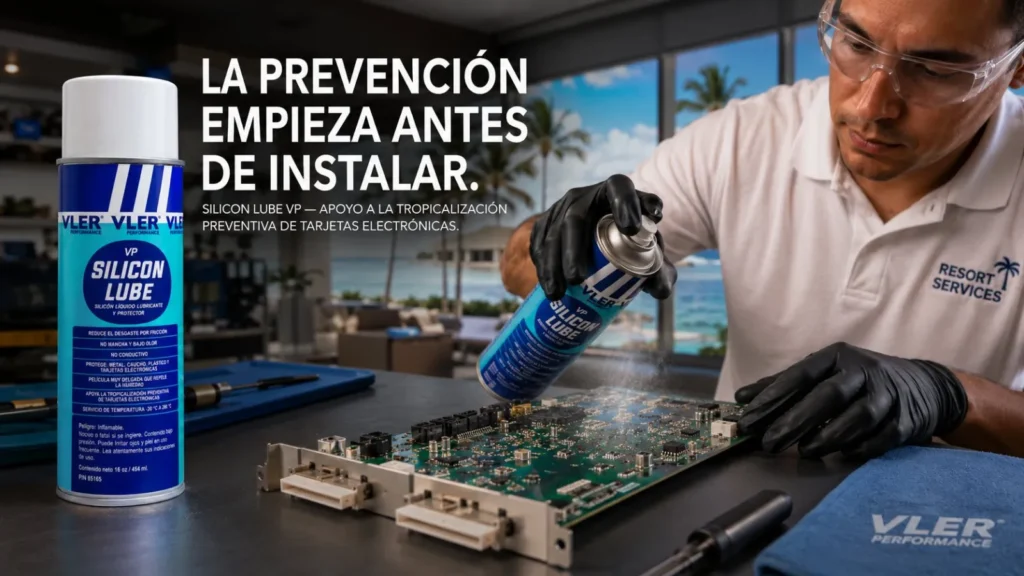 VP Silicon Lube - Lubricante de Silicón y Tropicalizador (454 ml) — ejemplo de uso 10