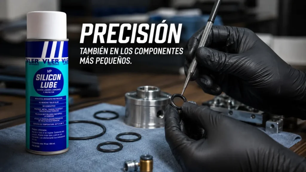 VP Silicon Lube - Lubricante de Silicón y Tropicalizador (454 ml) — ejemplo de uso 12