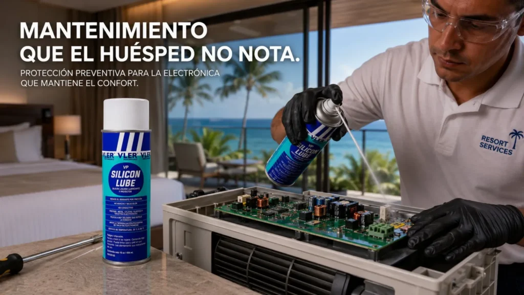 VP Silicon Lube - Lubricante de Silicón y Tropicalizador (454 ml) — ejemplo de uso 8